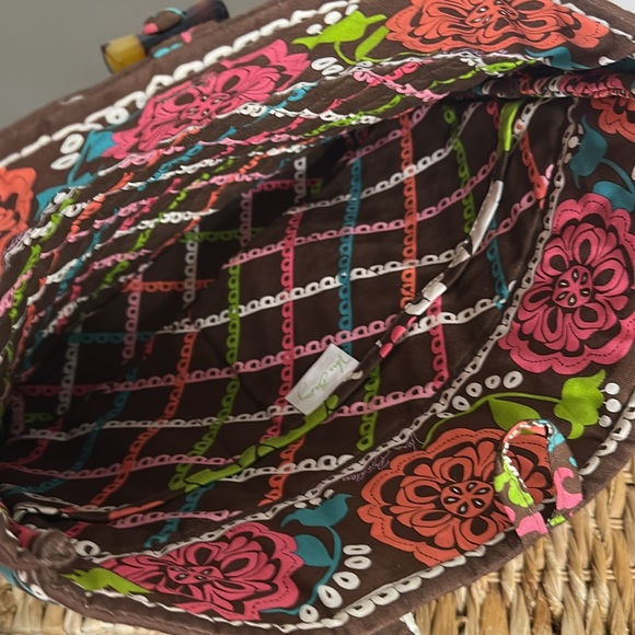 Vera Bradley Vibrant Floral‎ Quilted Tote Bag Lola print - Picture 7 of 7